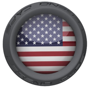 USA Lacrosse Stick Gray End Cap