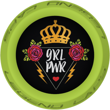 Girl Power Lacrosse Stick Lime End Cap