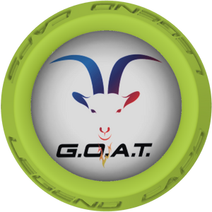 GOAT Color Lacrosse Stick Lime End Cap