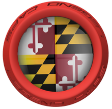 Maryland Lacrosse Stick Red End Cap