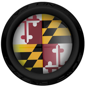Maryland Lacrosse Stick Black End Cap