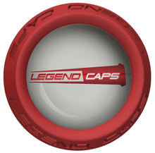 Custom Red Lacrosse Stick End Cap