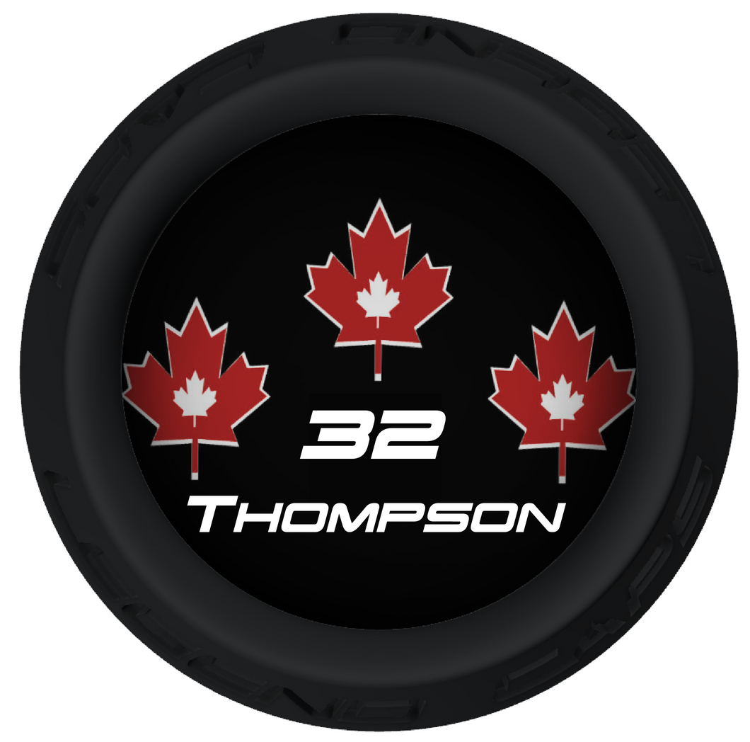 Maple Leafs Custom Hockey Stick End Cap
