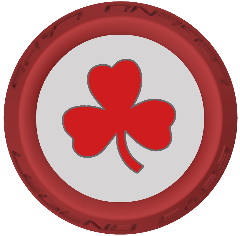 RED SHAMROCK LACROSSE LEGEND CAPS