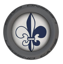 Saint's Lacrosse Stick Gray End Cap