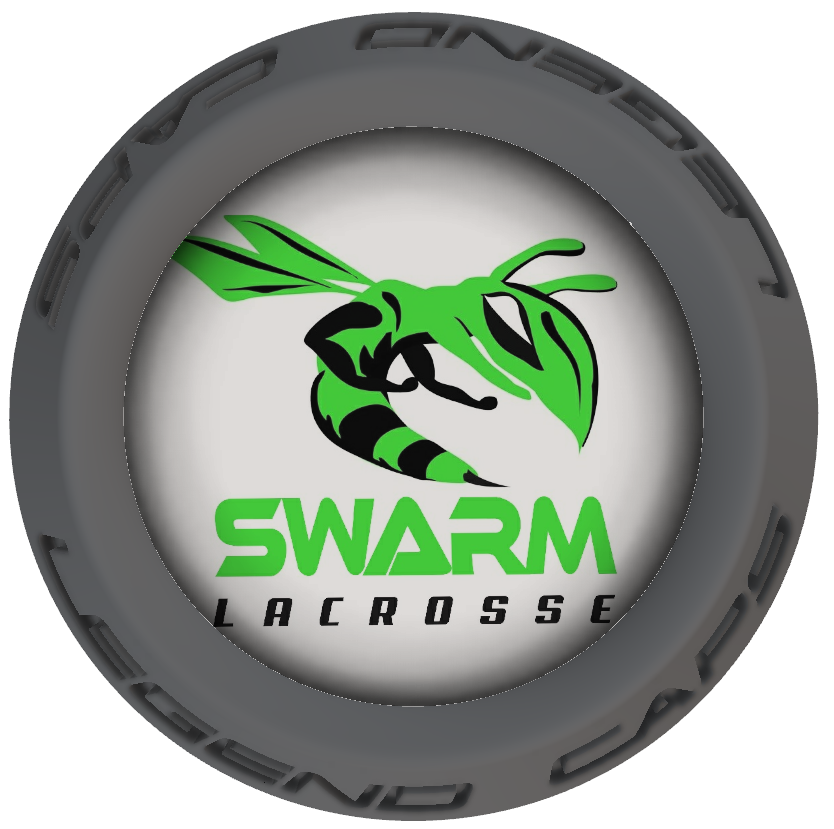 Swarm Lacrosse Stick Gray End Caps